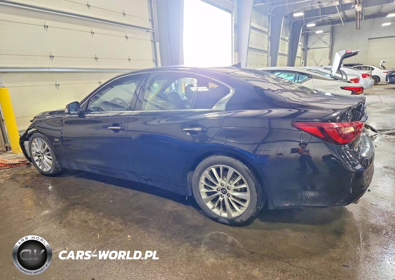 2019 Infiniti Q50 3.0T Luxe VIN:JN1EV7AR2KM556130 - 2