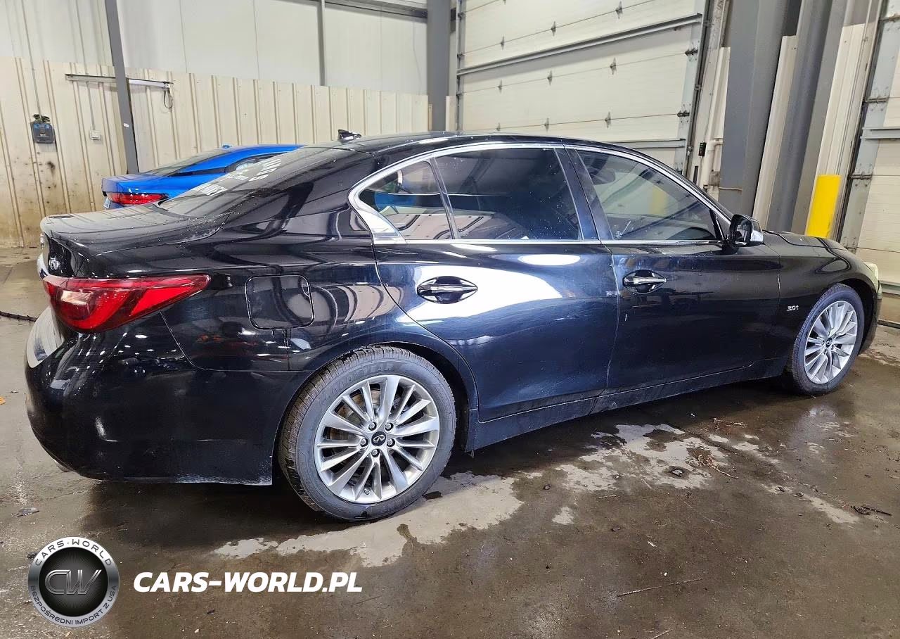 2019 Infiniti Q50 3.0T Luxe VIN:JN1EV7AR2KM556130 - 3