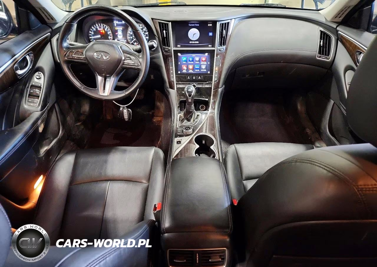 2019 Infiniti Q50 3.0T Luxe VIN:JN1EV7AR2KM556130 - 8
