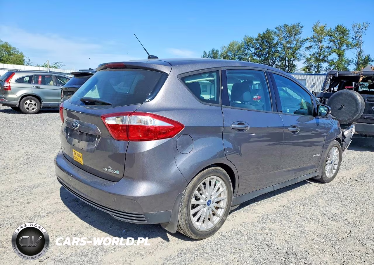 2014 Ford C-Max Se VIN:1FADP5AU6EL500123 - 3