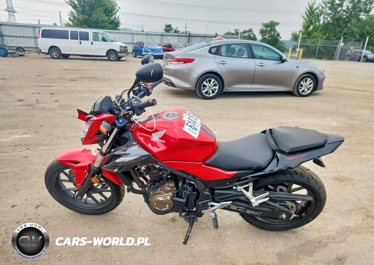2017 Honda Cb500 Fa - Abs VIN:MLHPC4508H5400048 - 3