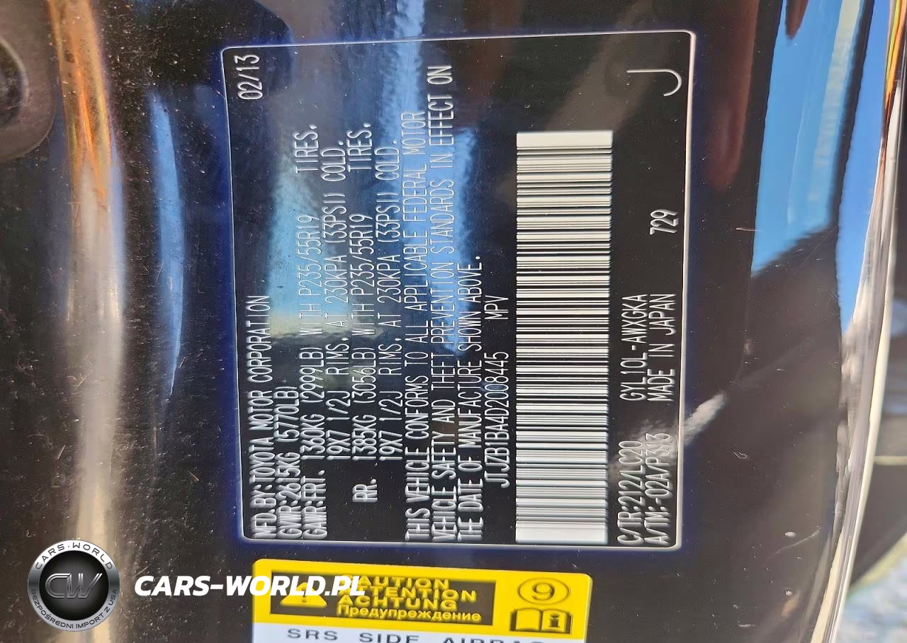 2013 Lexus Rx 450H VIN:JTJZB1BA4D2008445 - 14
