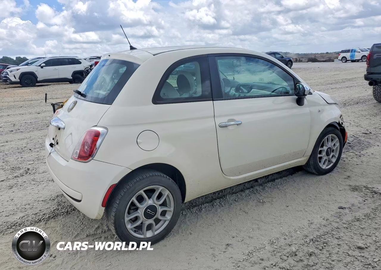 2013 Fiat 500 Pop VIN:3C3CFFAR5DT546043 - 3