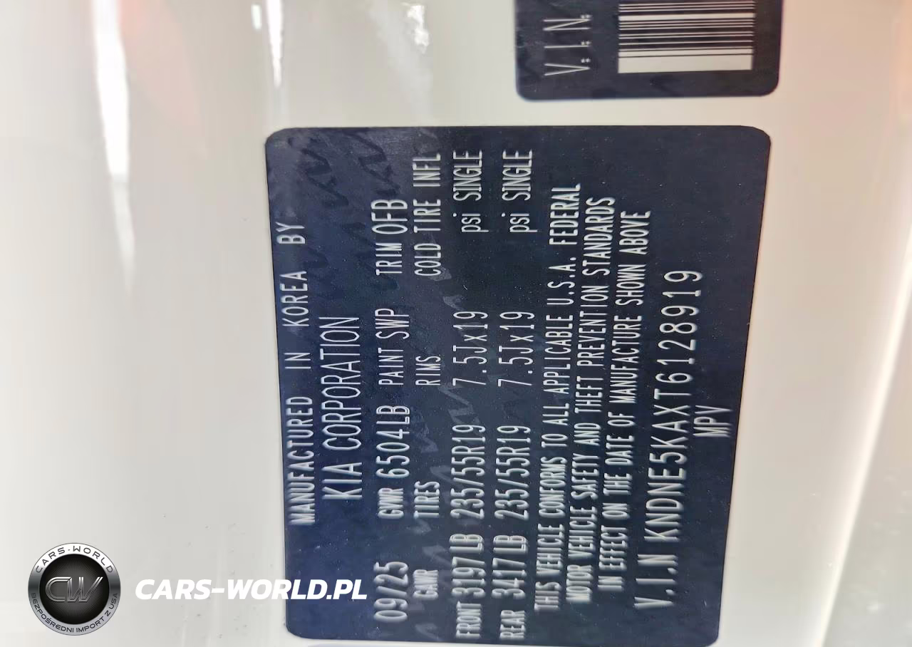2026 Kia Carnival Hybrid Sx Prestige VIN:KNDNE5KAXT6128919 - 14