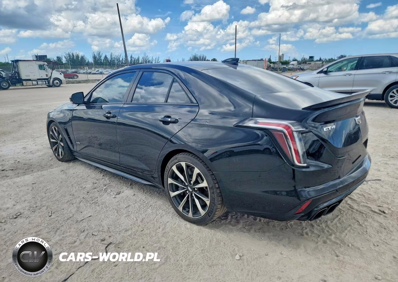 2022 Cadillac Ct4-V Blackwing VIN:1G6D75RP7N0411089 - 2