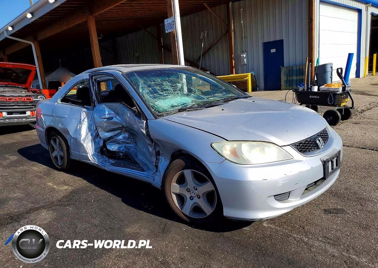 2005 Honda Civic Ex VIN:1HGEM21925L018185 - 4