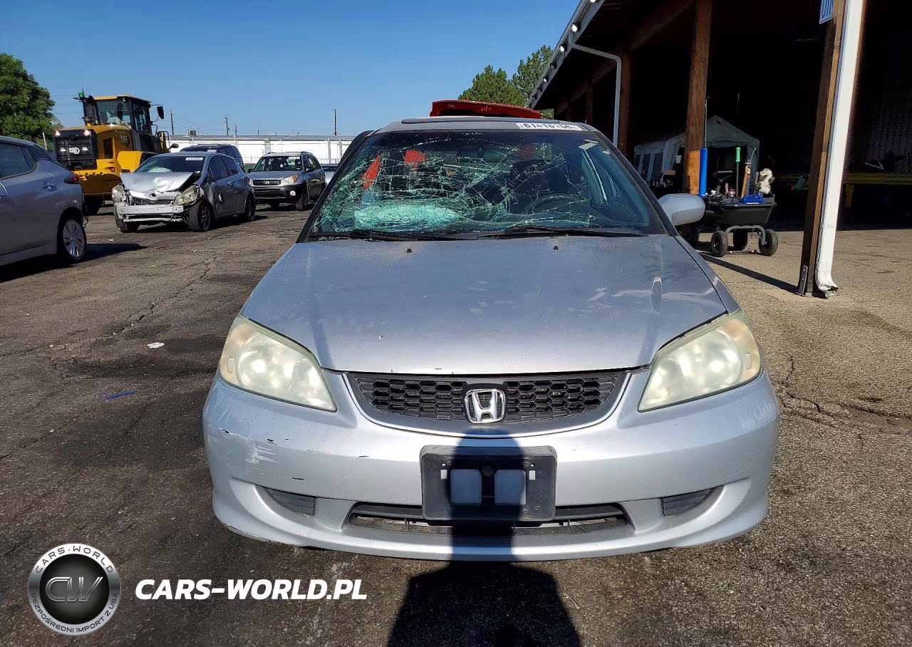 2005 Honda Civic Ex VIN:1HGEM21925L018185 - 5