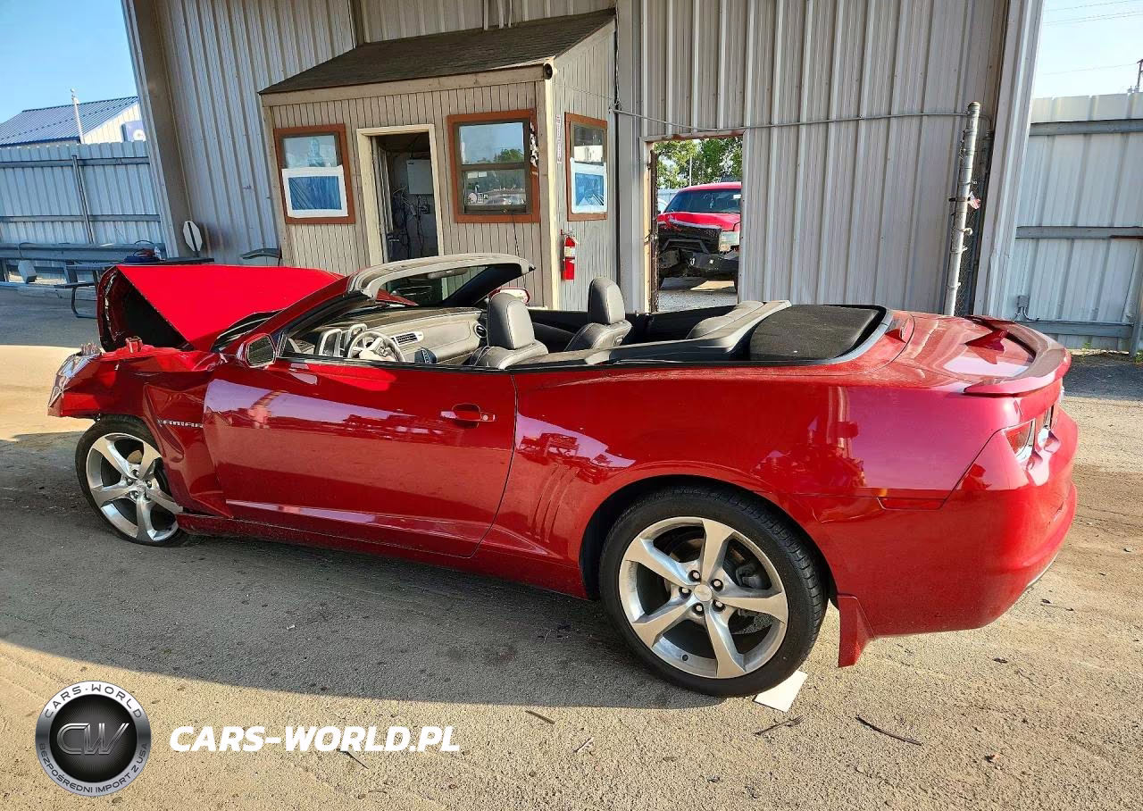 2013 Chevrolet Camaro Lt VIN:2G1FC3D39D9113246 - 2