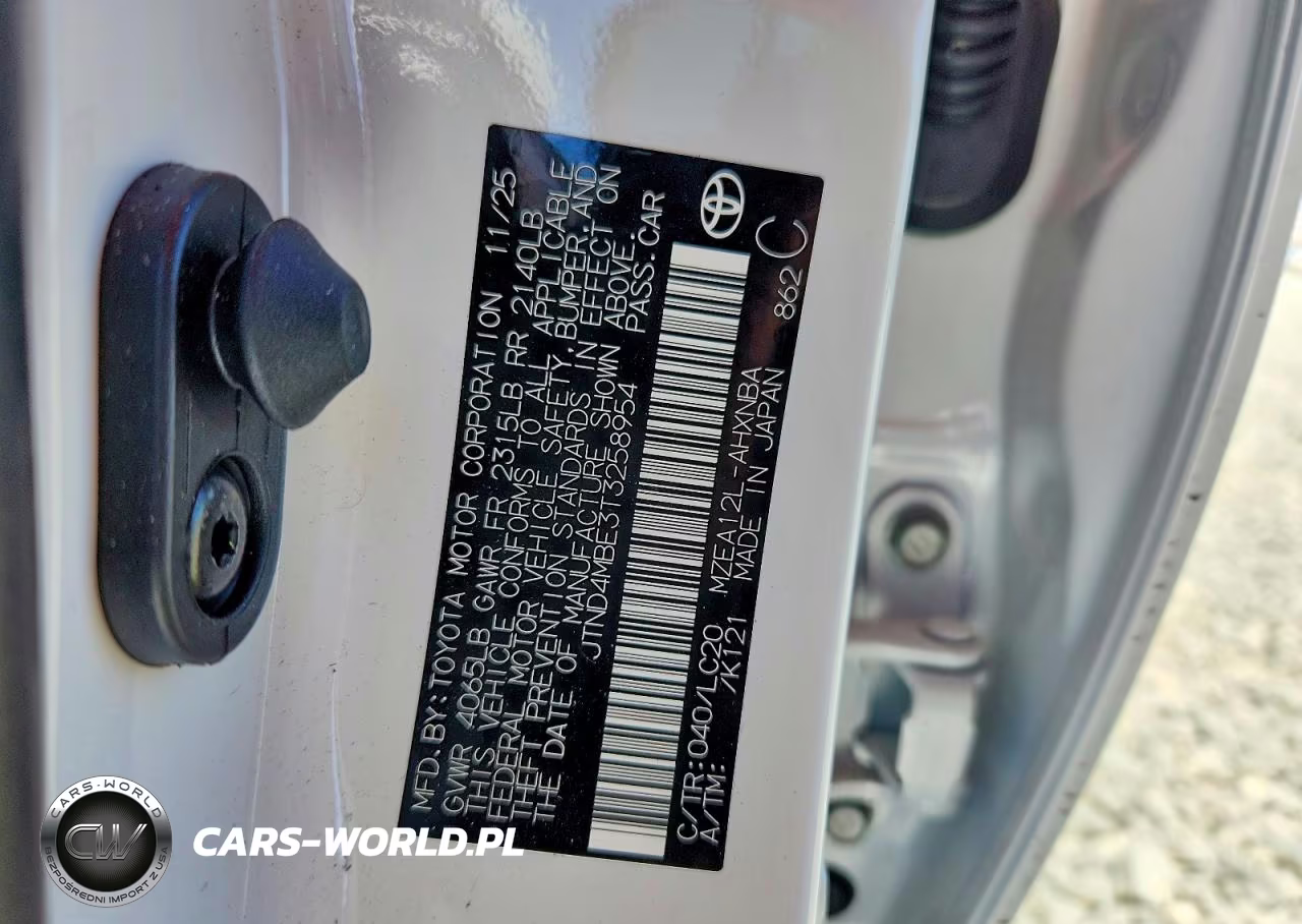 2026 Toyota Corolla Hatchback Fx VIN:JTND4MBE3T3258954 - 12