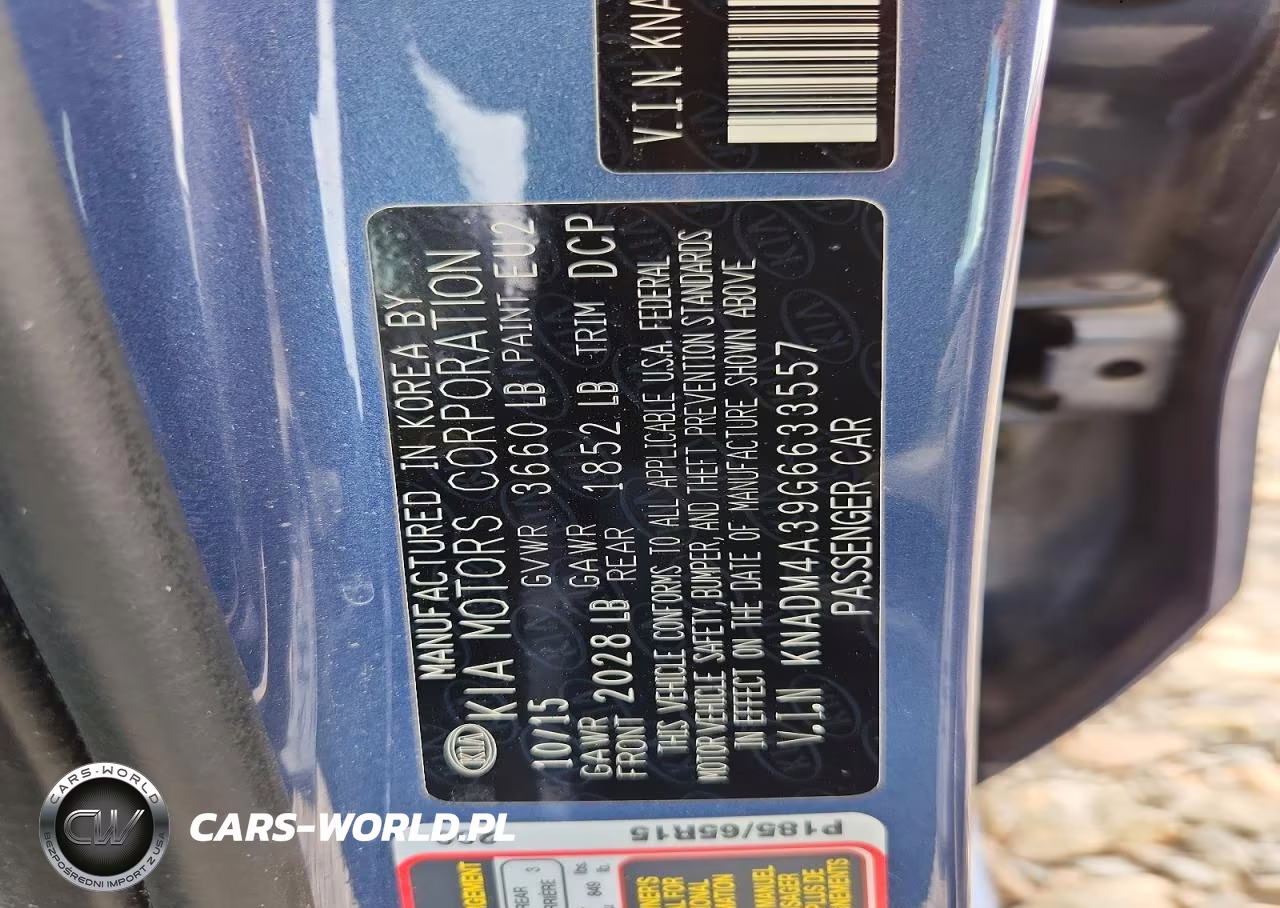2016 Kia Rio Lx VIN:KNADM4A39G6633557 - 12