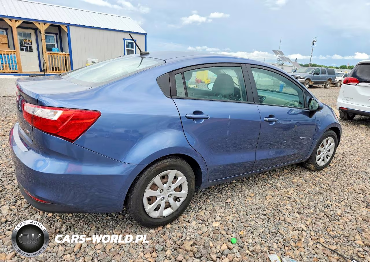 2016 Kia Rio Lx VIN:KNADM4A39G6633557 - 3