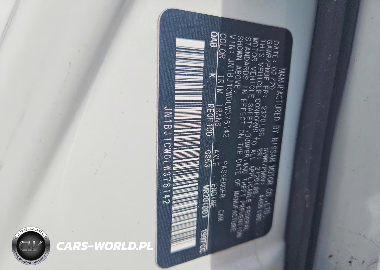 2020 Nissan Rogue Sport Sv VIN:JN1BJ1CW0LW378142 - 13