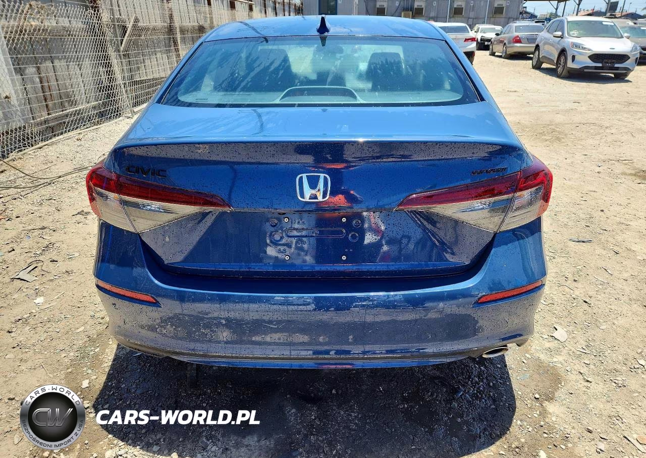 2026 Honda Civic Sport VIN:2HGFE2F59TH545075 - 6
