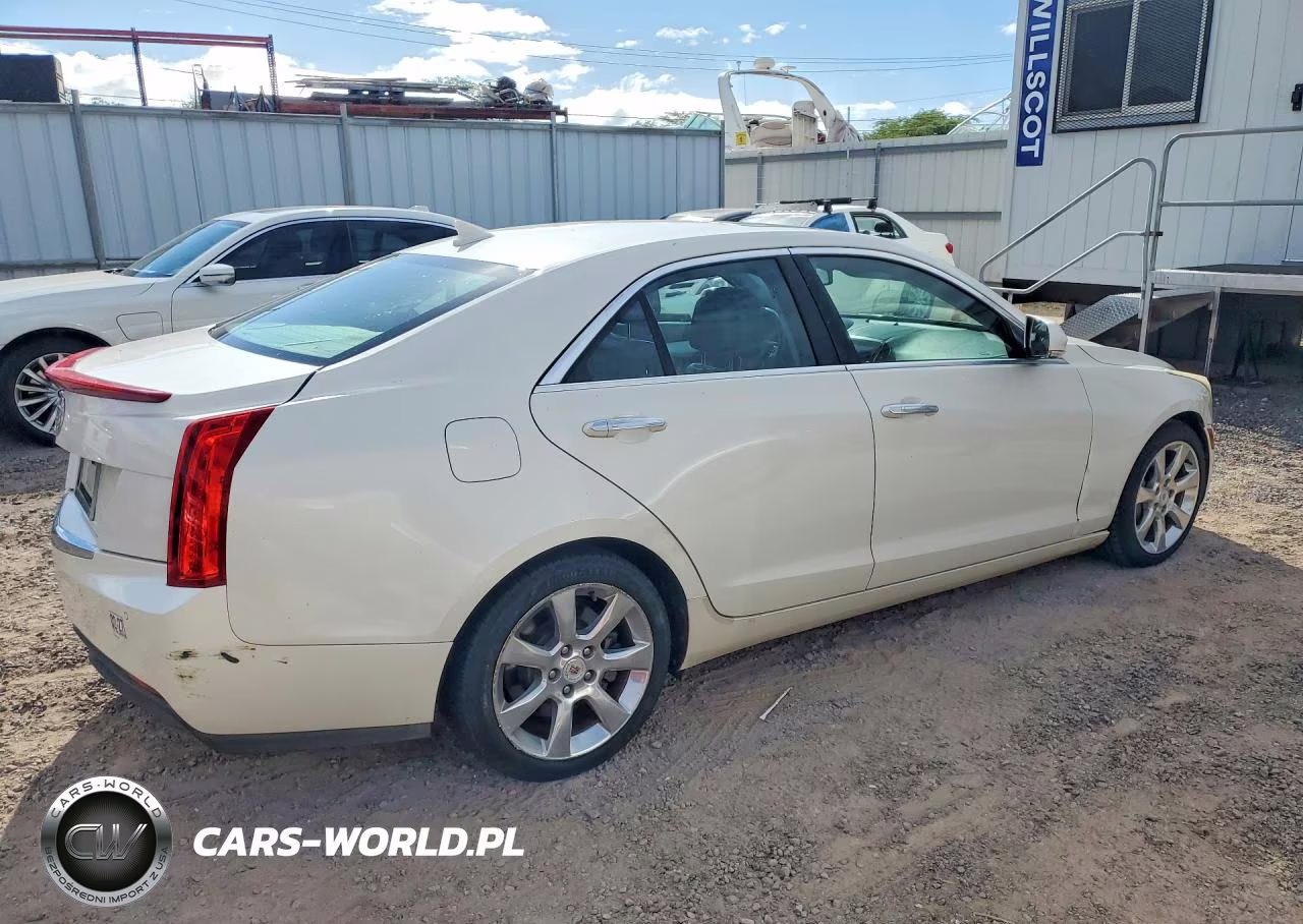 2013 Cadillac Ats Luxury VIN:1G6AB5RA0D0113219 - 3