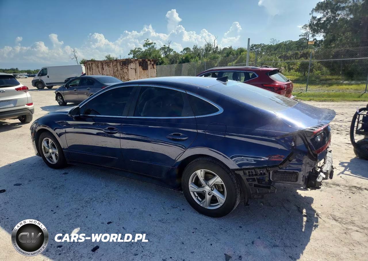 2021 Hyundai Sonata Se VIN:5NPEG4JA7MH104834 - 2