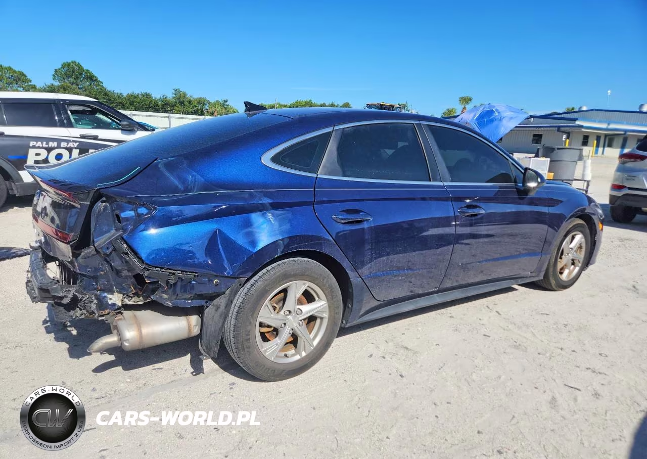 2021 Hyundai Sonata Se VIN:5NPEG4JA7MH104834 - 3