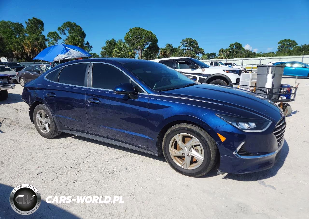 2021 Hyundai Sonata Se VIN:5NPEG4JA7MH104834 - 4