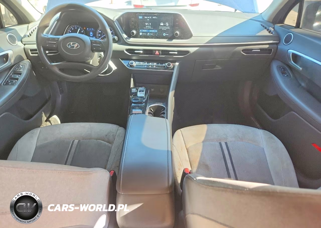 2021 Hyundai Sonata Se VIN:5NPEG4JA7MH104834 - 8