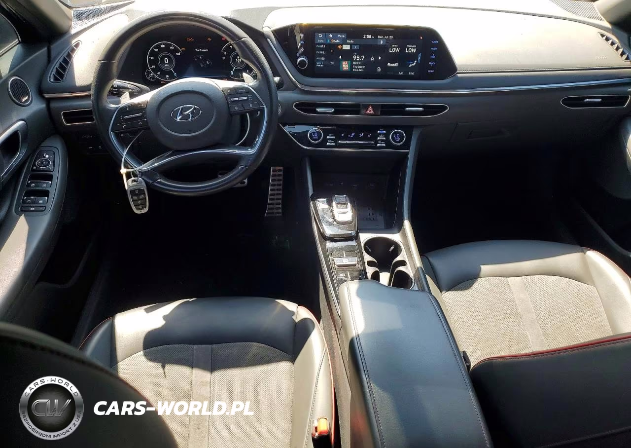 2021 Hyundai Sonata Sel Plus VIN:5NPEJ4J22MH132471 - 8