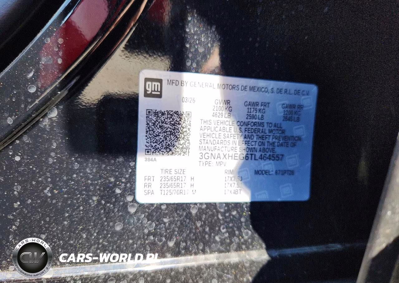 2026 Chevrolet Equinox Lt VIN:3GNAXHEG6TL464557 - 13