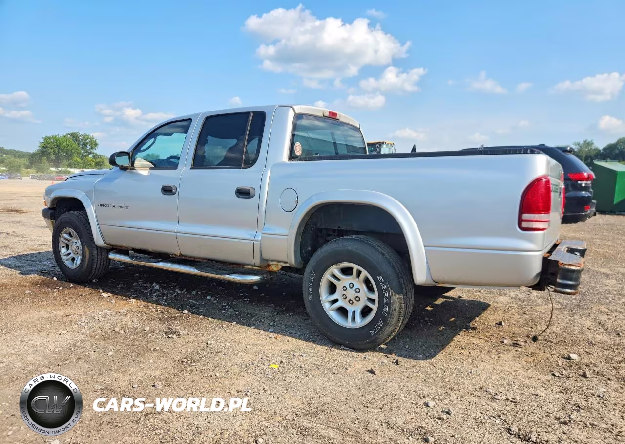 2002 Dodge Dakota Quad Sport VIN:1B7HG38X42S696600 - 2