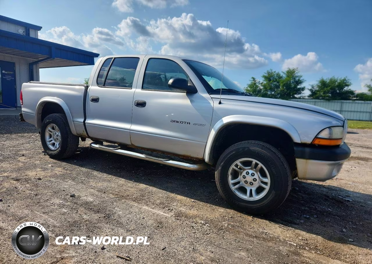 2002 Dodge Dakota Quad Sport VIN:1B7HG38X42S696600 - 4