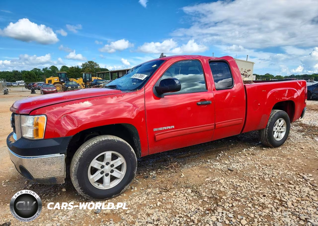 2010 GMC Sierra C1500 Sle VIN:1GTSCVE05AZ107015 - 1