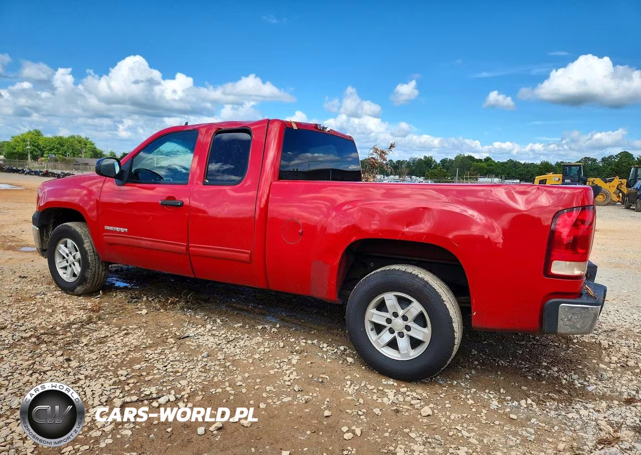2010 GMC Sierra C1500 Sle VIN:1GTSCVE05AZ107015 - 2