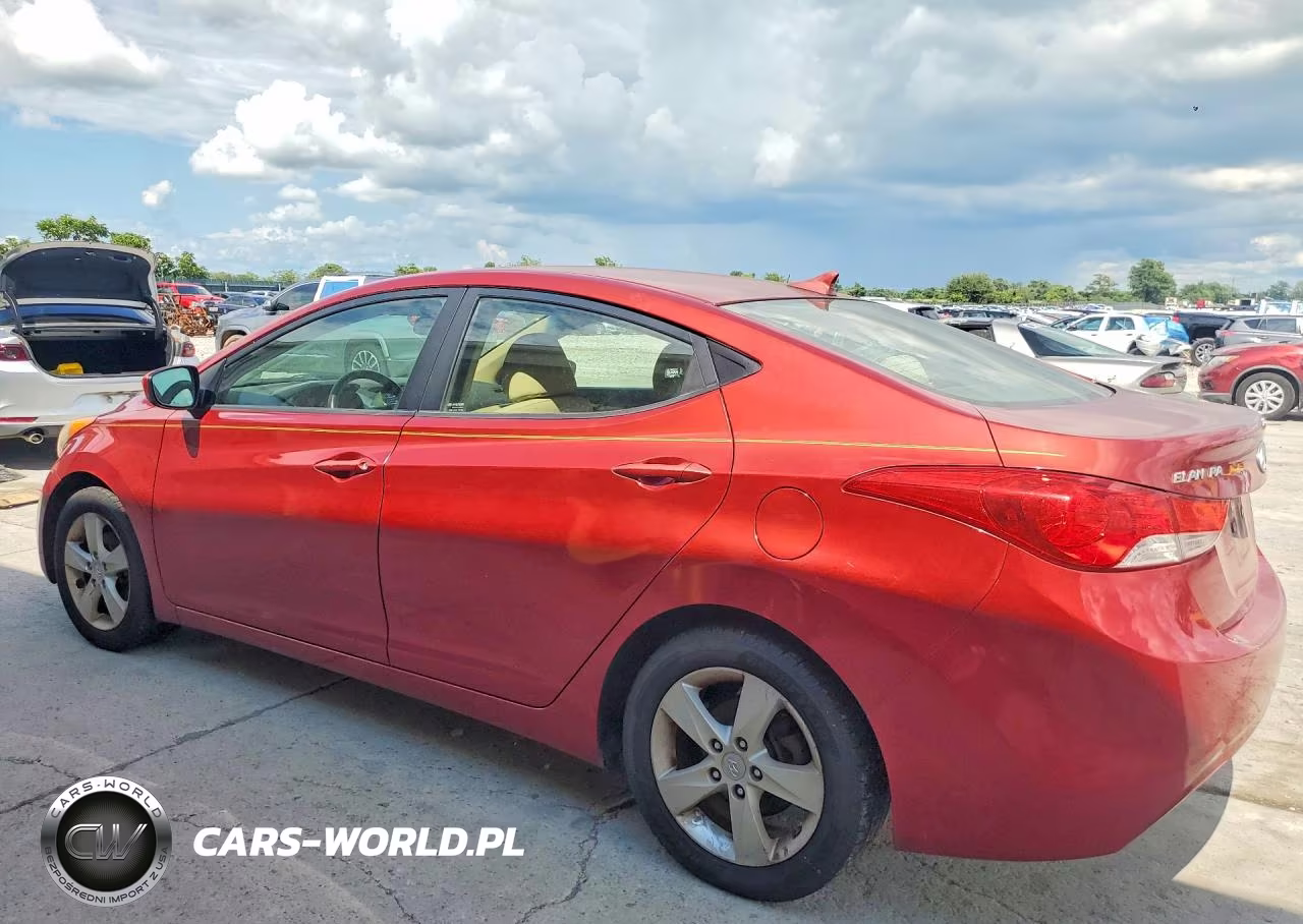 2011 Hyundai Elantra Gls VIN:KMHDH4AE2BU101009 - 2