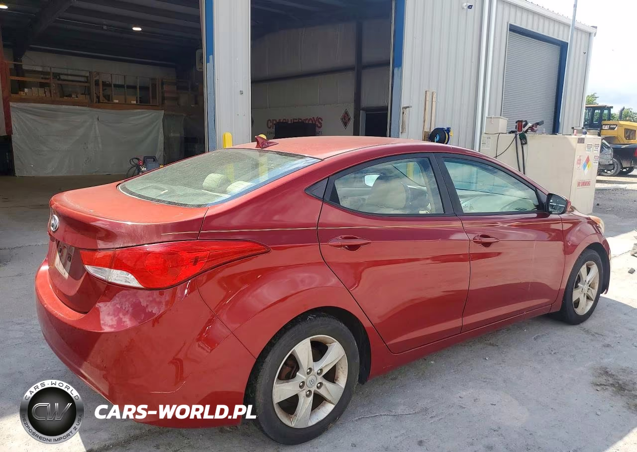 2011 Hyundai Elantra Gls VIN:KMHDH4AE2BU101009 - 3