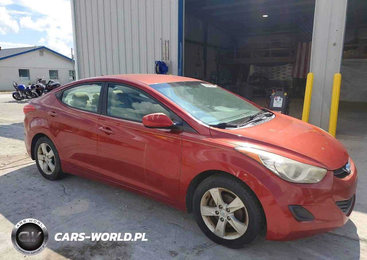 2011 Hyundai Elantra Gls VIN:KMHDH4AE2BU101009 - 4