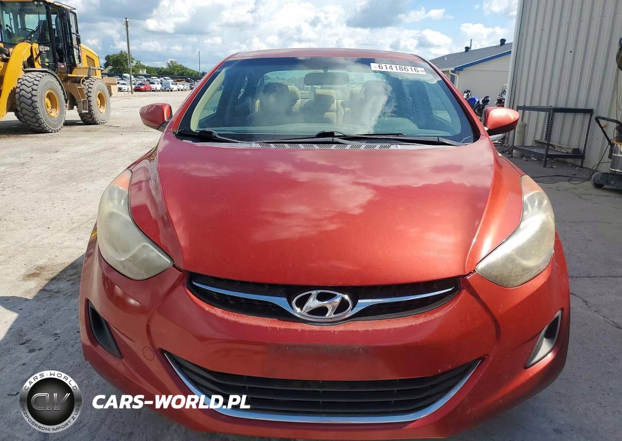 2011 Hyundai Elantra Gls VIN:KMHDH4AE2BU101009 - 5