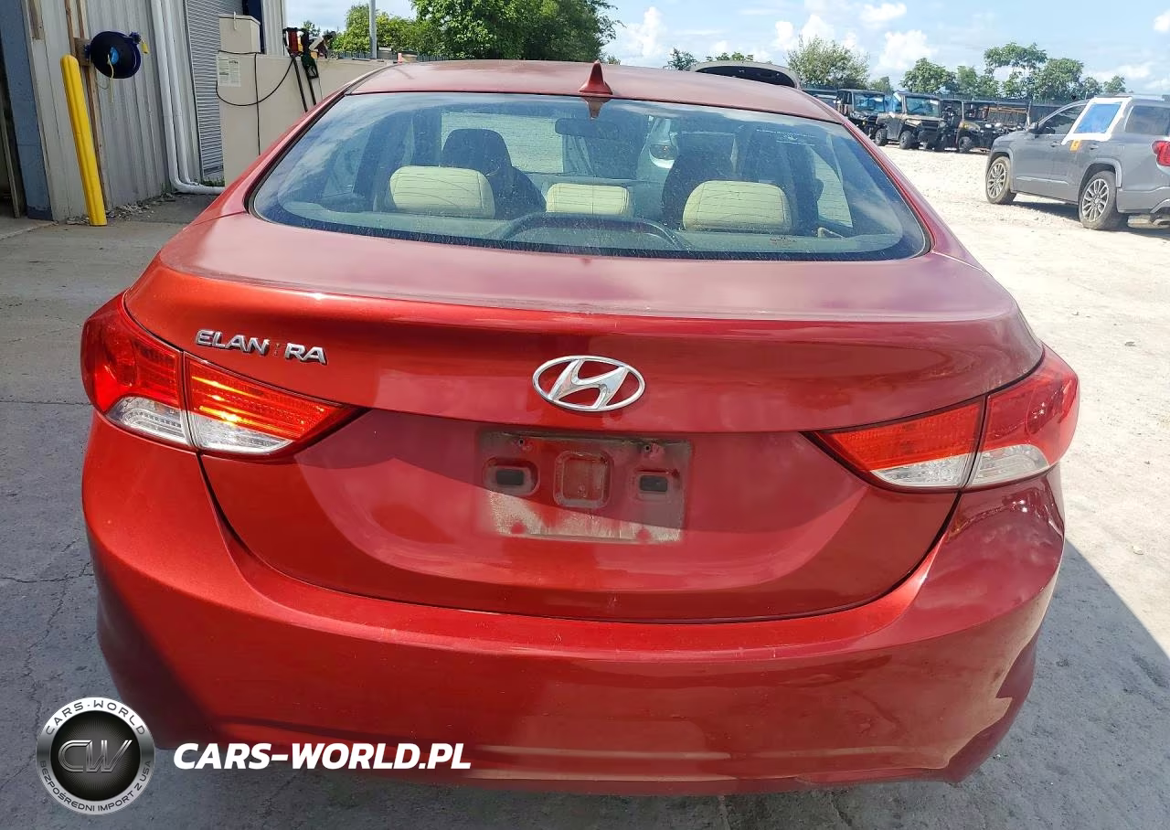 2011 Hyundai Elantra Gls VIN:KMHDH4AE2BU101009 - 6