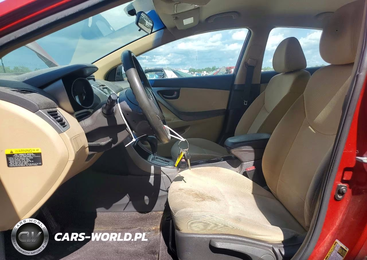 2011 Hyundai Elantra Gls VIN:KMHDH4AE2BU101009 - 7