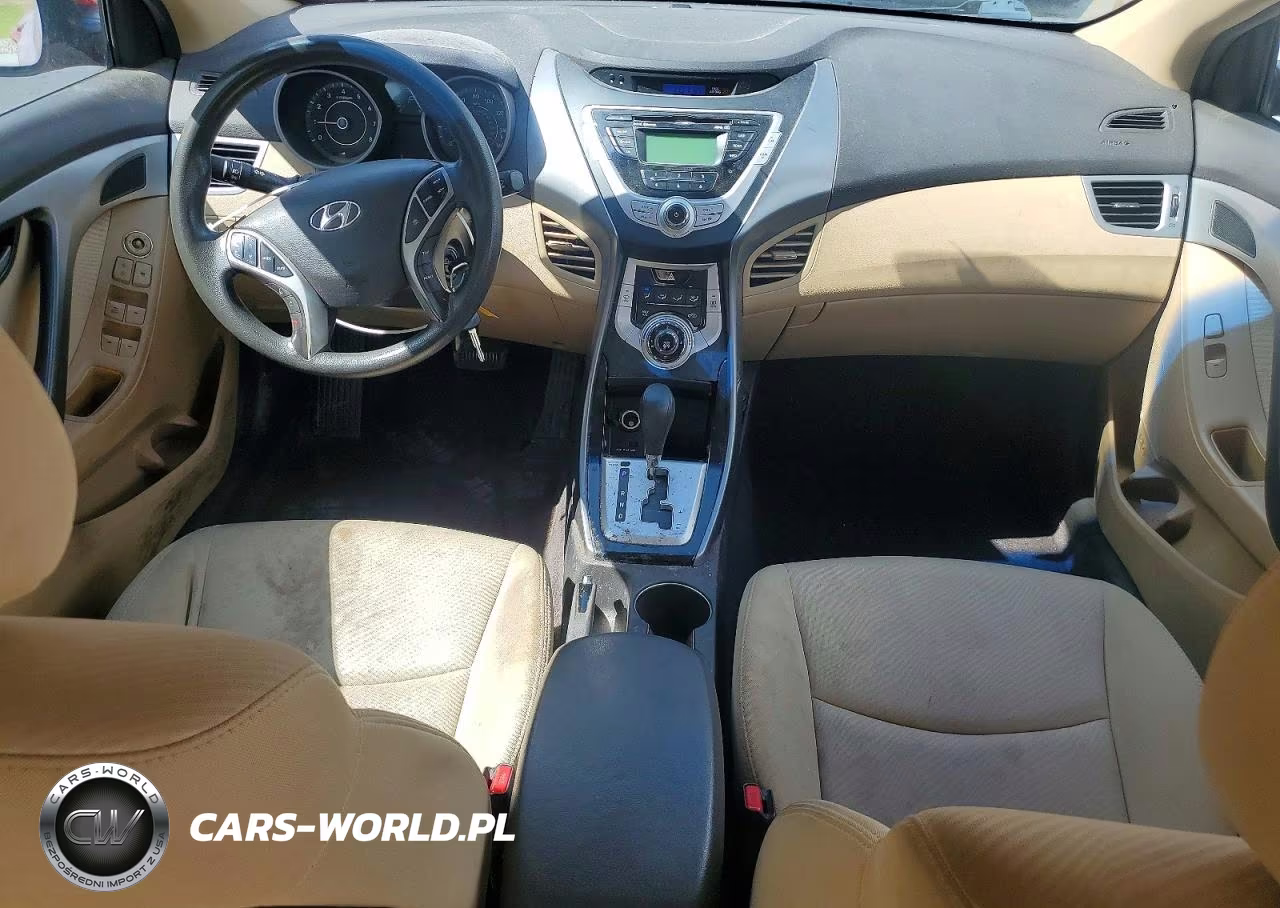 2011 Hyundai Elantra Gls VIN:KMHDH4AE2BU101009 - 8