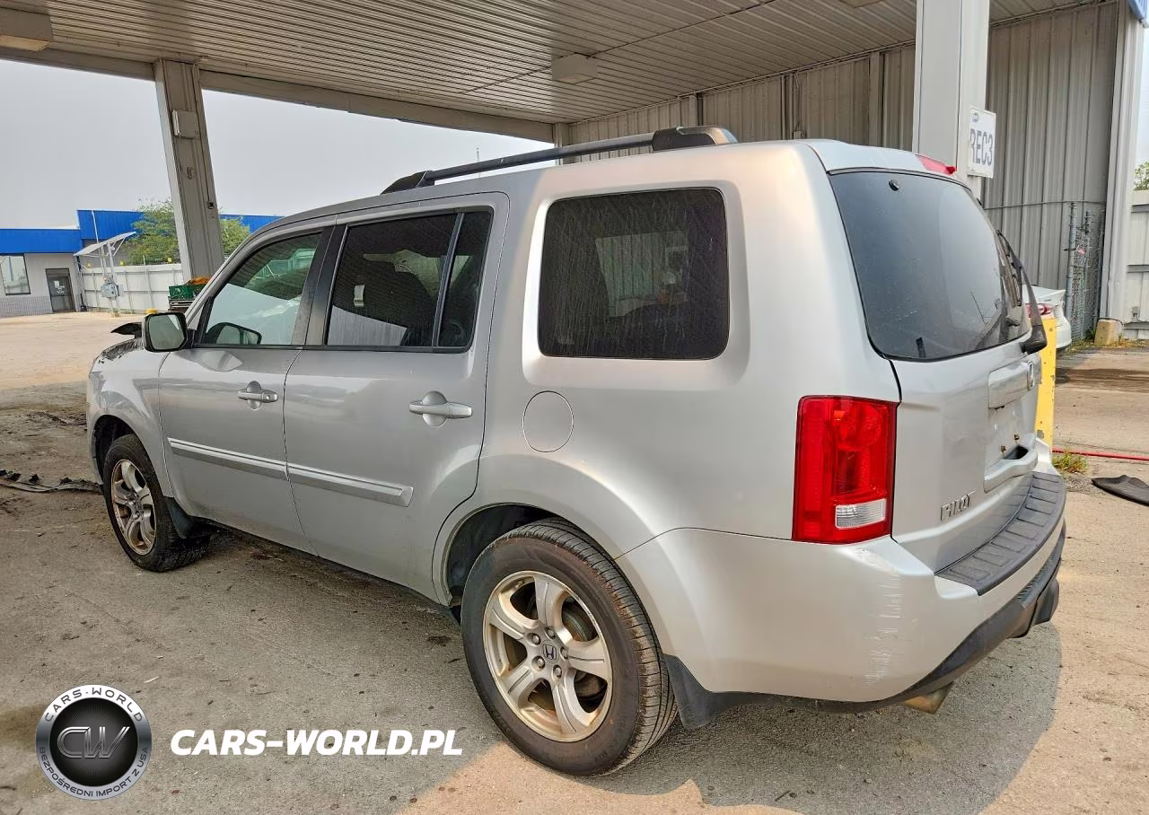 2013 Honda Pilot Exl VIN:5FNYF4H5XDB016934 - 2