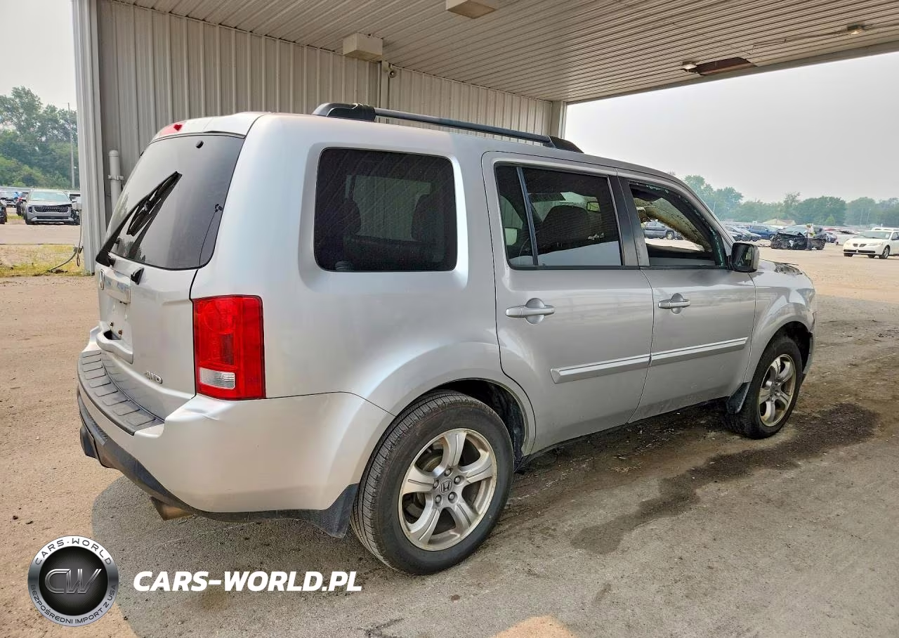 2013 Honda Pilot Exl VIN:5FNYF4H5XDB016934 - 3