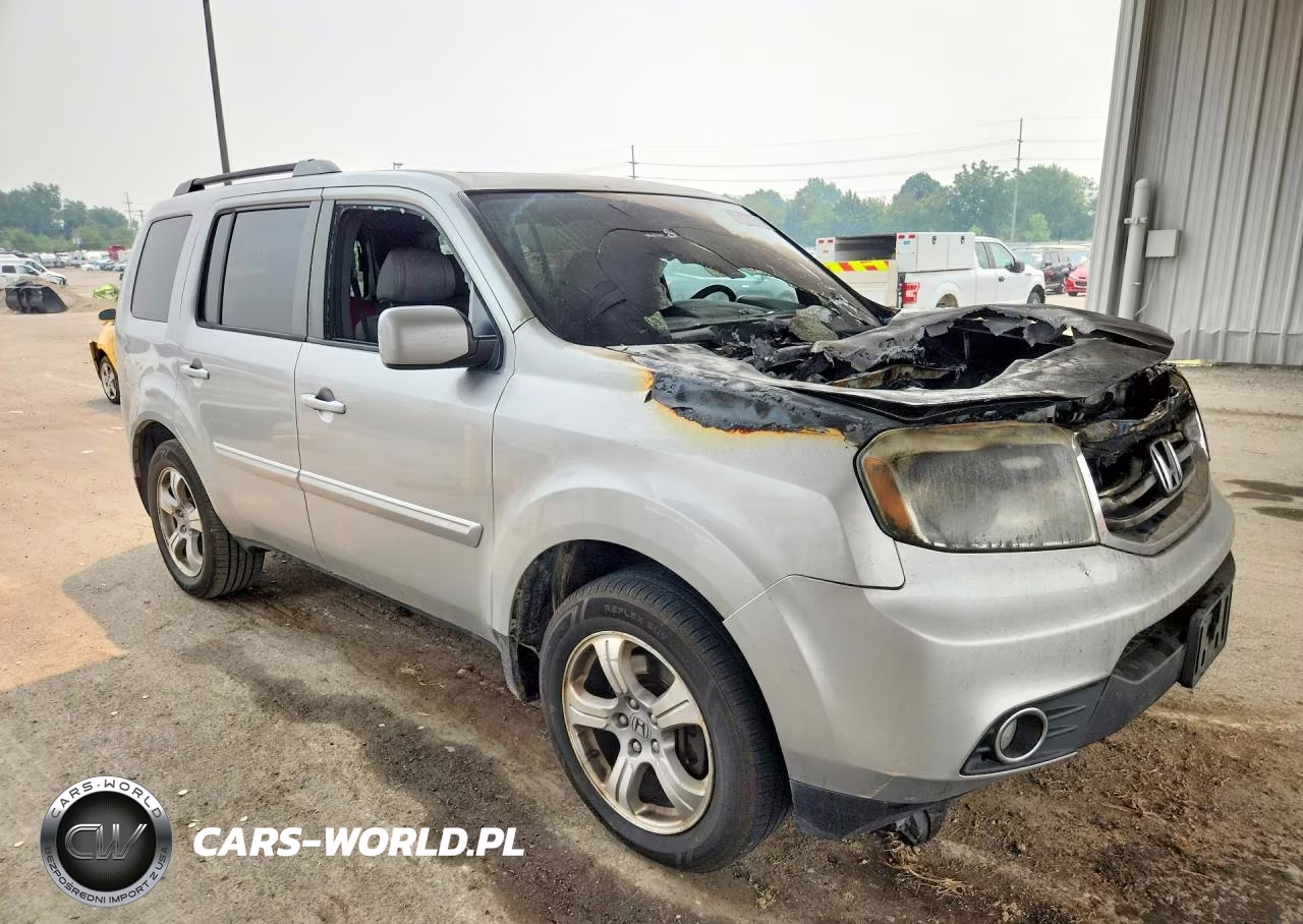 2013 Honda Pilot Exl VIN:5FNYF4H5XDB016934 - 4