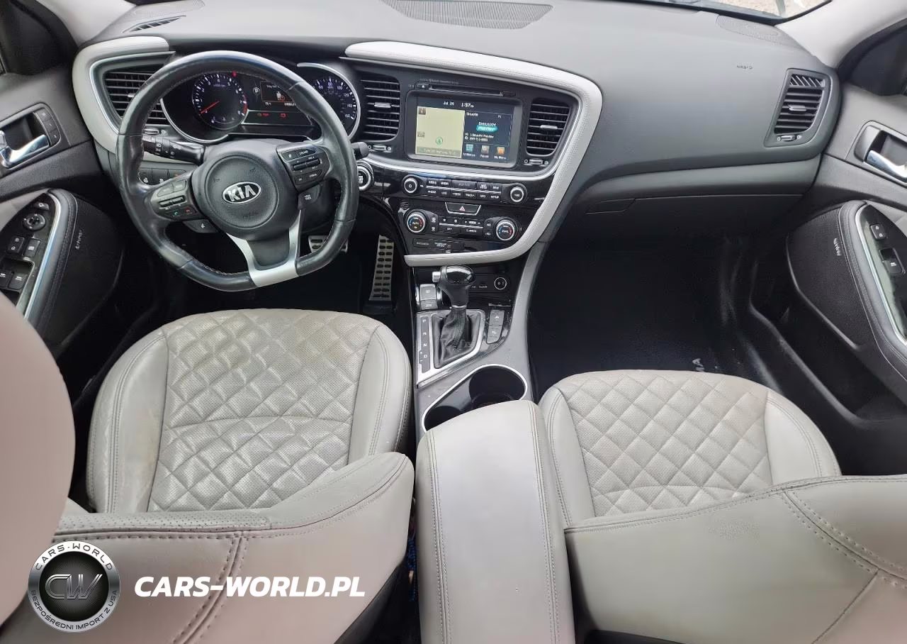 2015 Kia Optima Sx VIN:5XXGR4A65FG418043 - 8