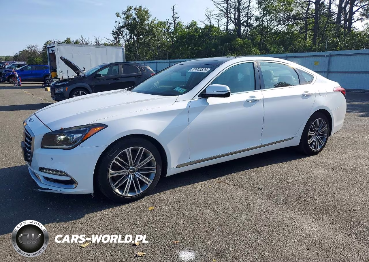 2018 Genesis G80 3.8 VIN:KMHGN4JE0JU246117 - 1