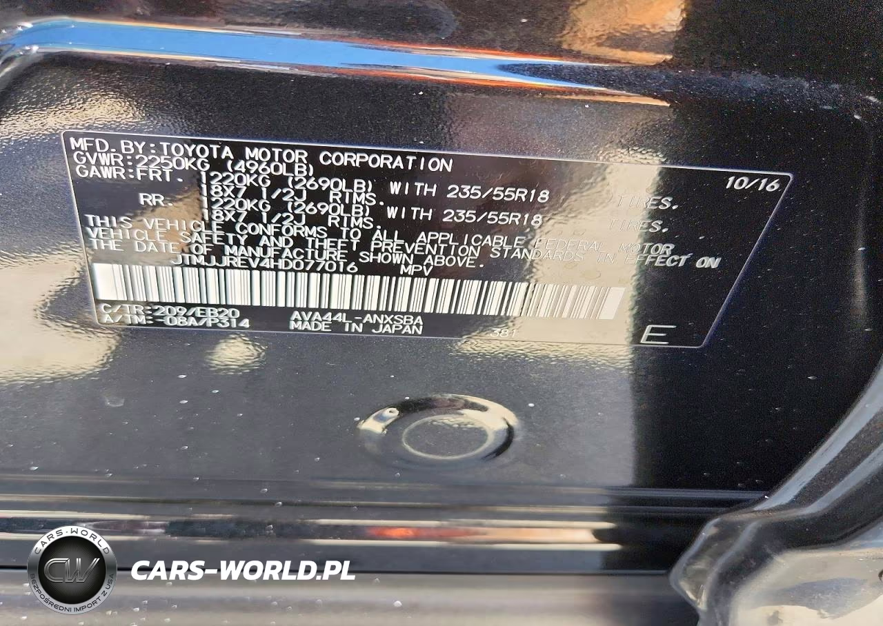 2017 Toyota Rav4 Hv Se VIN:JTMJJREV4HD077016 - 13