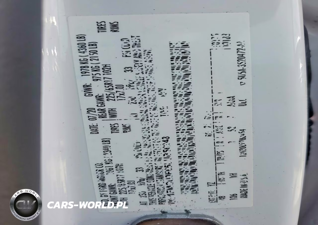 2020 Ford Escape S VIN:1FMCU0F65LUB56248 - 12