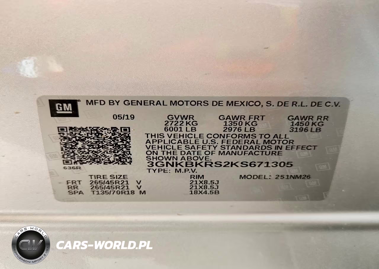 2019 Chevrolet Blazer Premier VIN:3GNKBKRS2KS671305 - 13