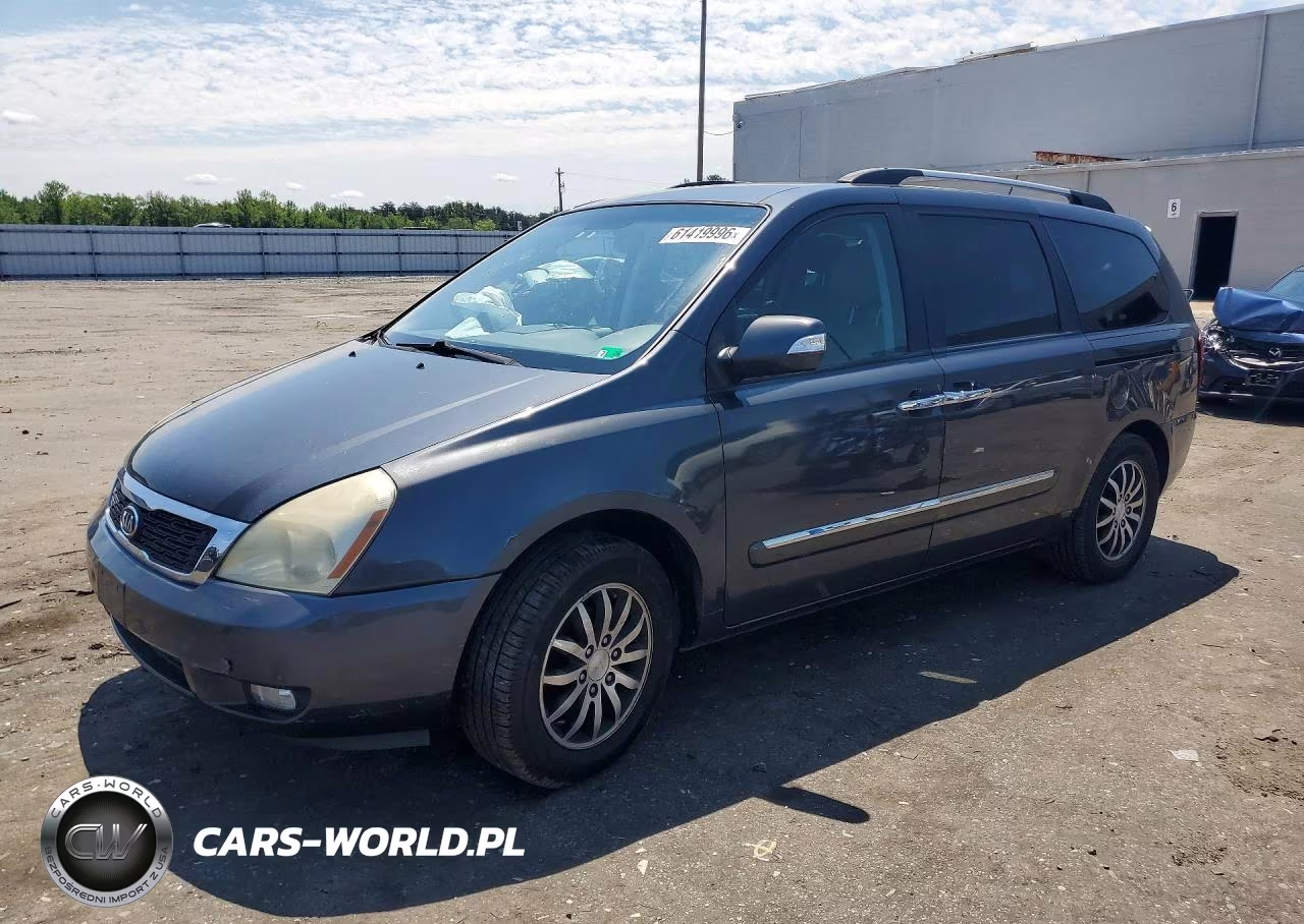 2012 Kia Sedona Ex VIN:KNDMH4C70C6505287 - 1