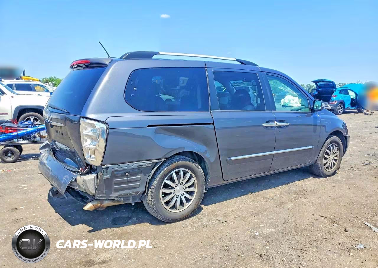 2012 Kia Sedona Ex VIN:KNDMH4C70C6505287 - 3