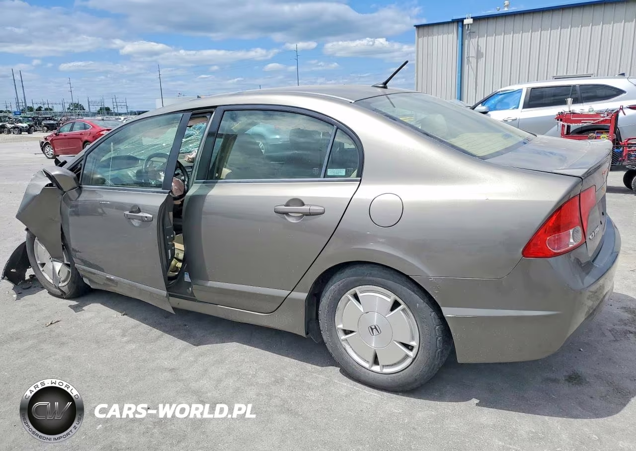 2007 Honda Civic Hybrid VIN:JHMFA36277S027825 - 2