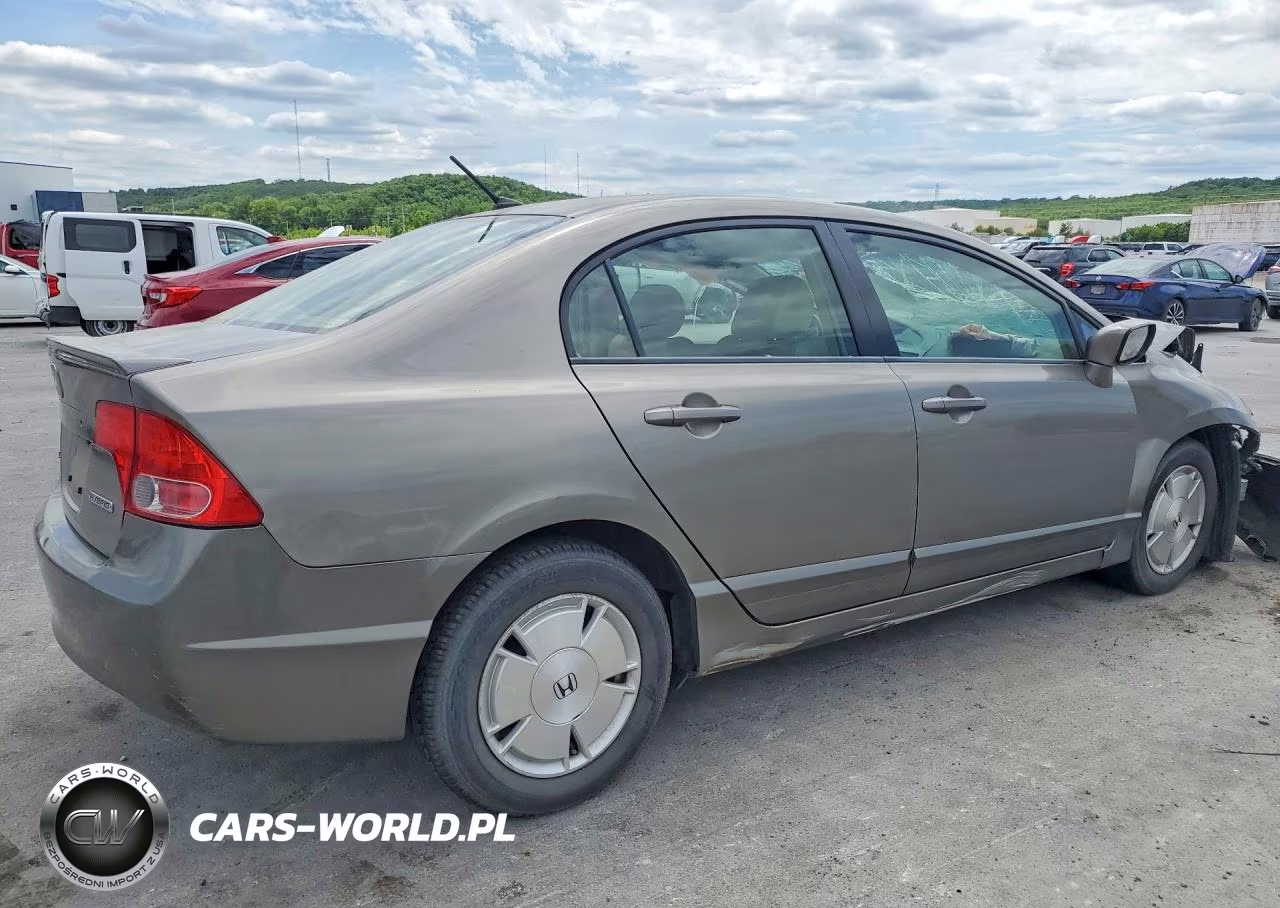 2007 Honda Civic Hybrid VIN:JHMFA36277S027825 - 3