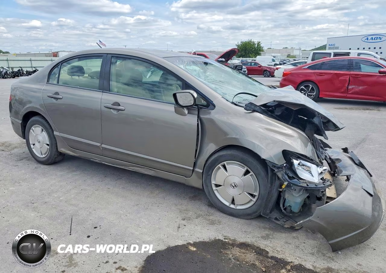 2007 Honda Civic Hybrid VIN:JHMFA36277S027825 - 4