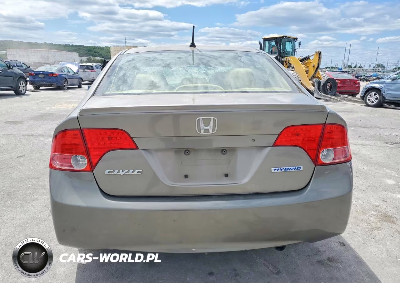 2007 Honda Civic Hybrid VIN:JHMFA36277S027825 - 6