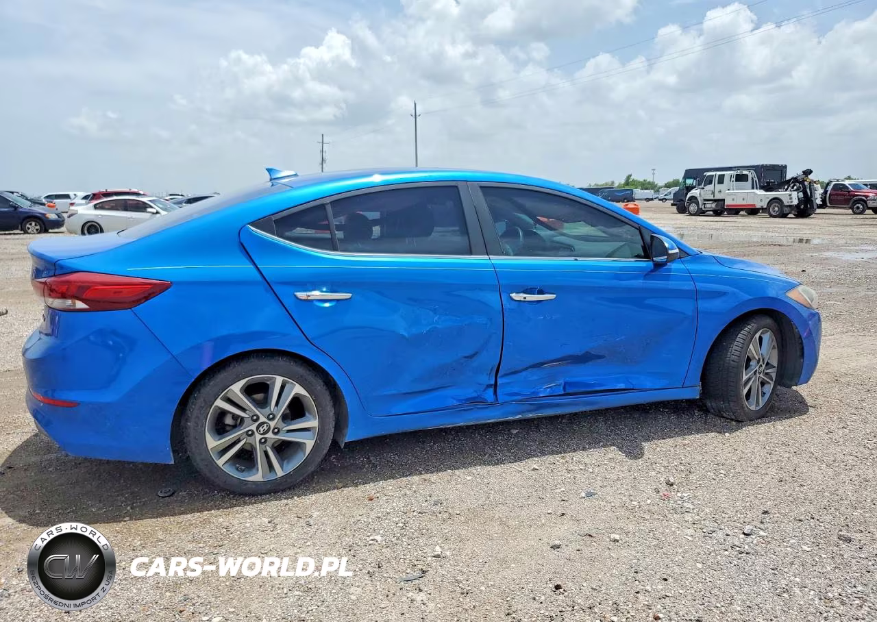 2017 Hyundai Elantra Limited VIN:KMHD84LFXHU359910 - 3